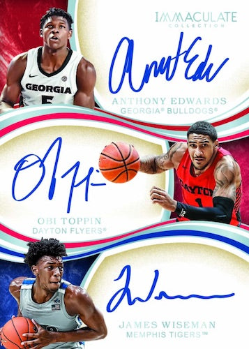 2020/21 Panini Immaculate Collegiate Basketball Hobby Box - Private NBA Break