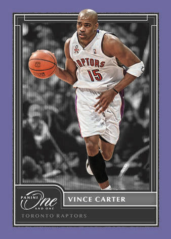 2020-21-Panini-One-and-One-Basketball-NBA-Cards-Base-Legends-Vince-Carter-Purple