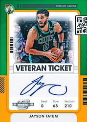 2021-22-Panini-Contenders-Optic-Basketball-NBA-Cards-Veteran-Ticket-Autographs-Gold-Jayson-Tatum