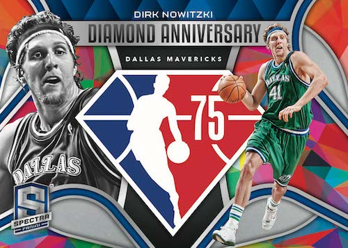 2021-22-Panini-Spectra-Basketball-NBA-Cards-Diamond-Anniversary-Dirk-Nowitzki-SSP
