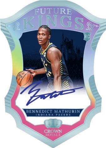 2022-23-Panini-Crown-Royale-Basketball-NBA-Cards-Future-Kings-Signatures-Bennedict-Mathurin-RC-auto