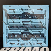 2020/21 Panini National Treasures Basketball Collegiate Hobby Box - Private NBA Break