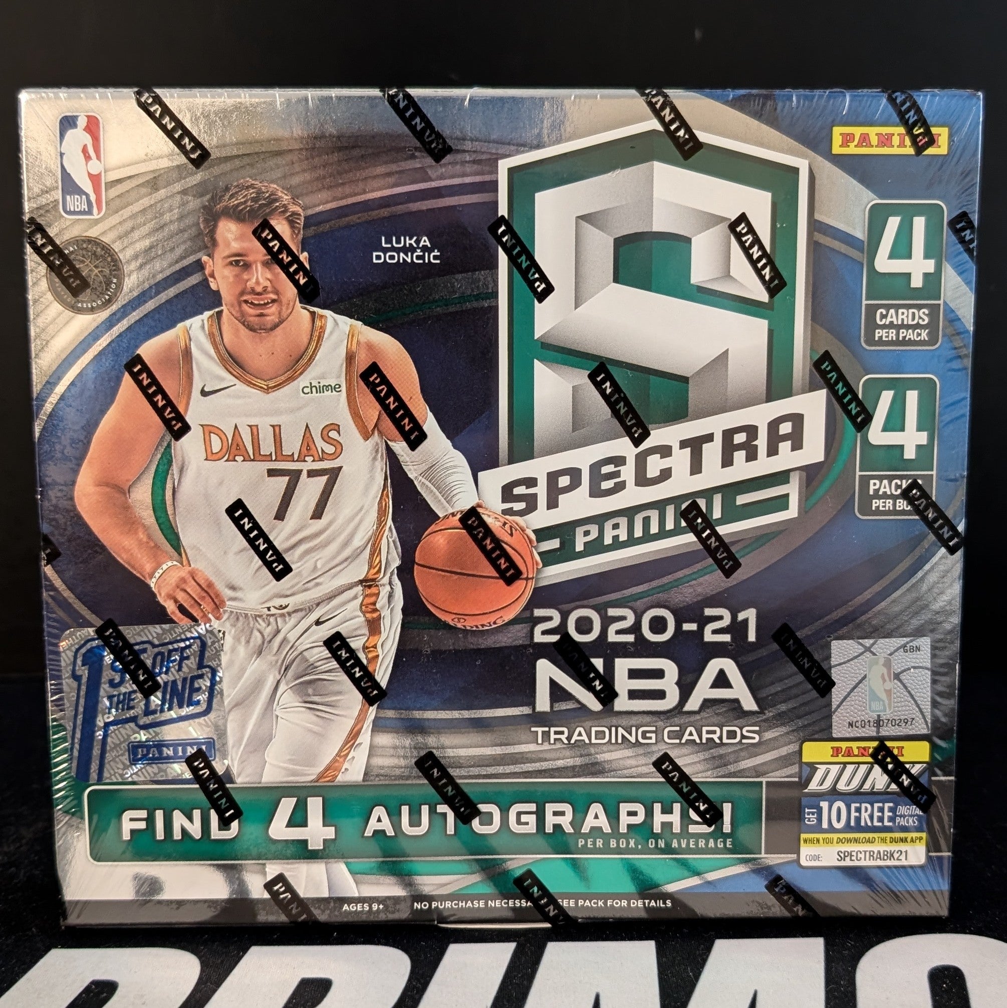 2020/21 Panini Spectra Basketball FOTL Hobby Box - Private NBA Break