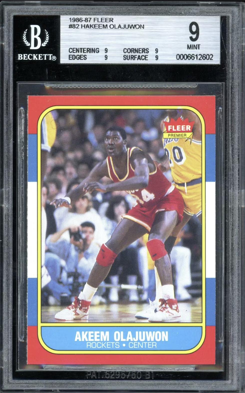 86 FLEER JORDAN BGS 9