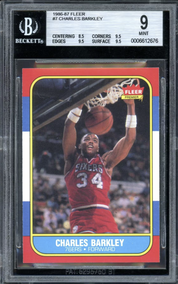 86 FLEER JORDAN BGS 9