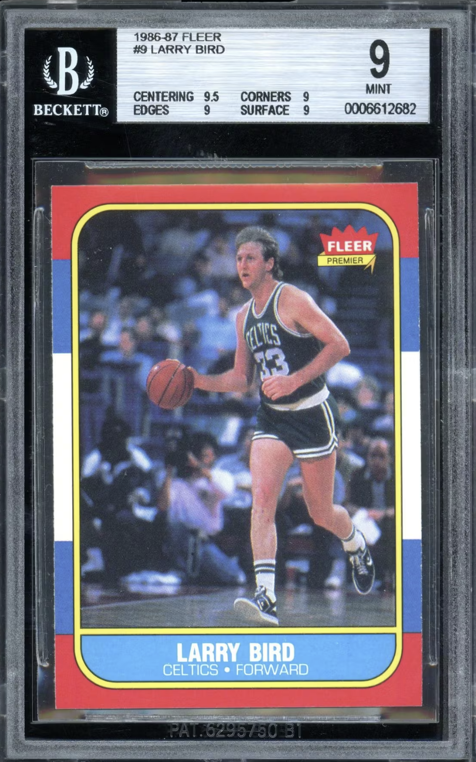 86 FLEER JORDAN BGS 9