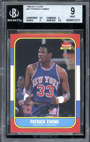 86 FLEER JORDAN BGS 9