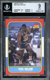 86 FLEER JORDAN BGS 9