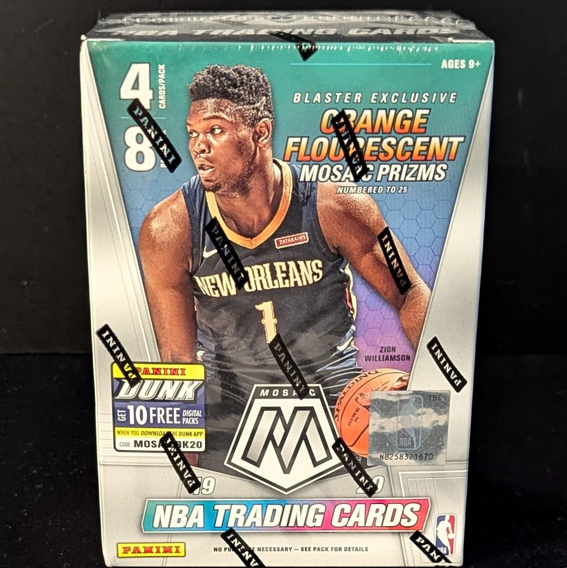 2019/20 Panini Mosaic Basketball 8-Pack Blaster Box - Private NBA Break